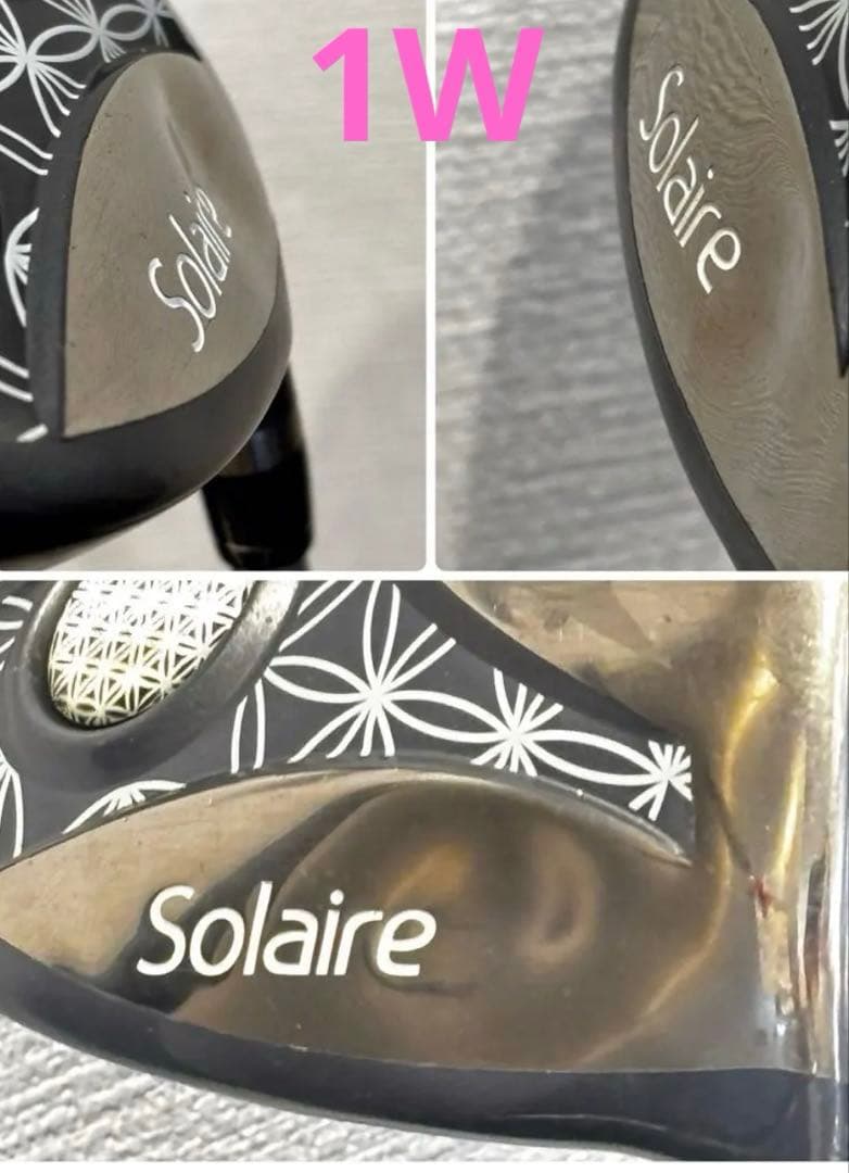 Callaway SOLAIREレディースゴルフクラブ7本セットパター無　初心者