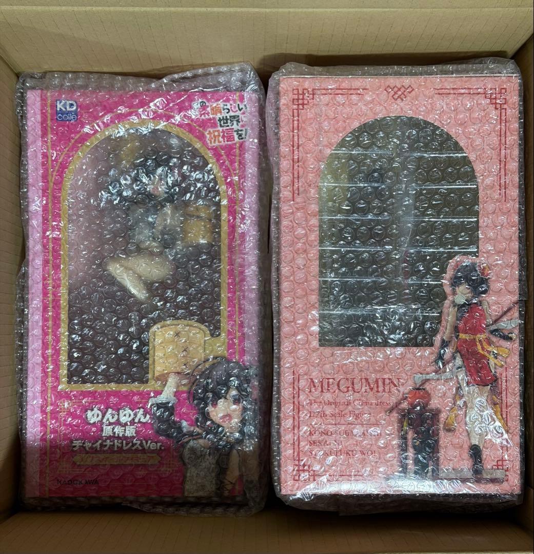 【新品】この素晴らしい世界に祝福を！ めぐみん ゆんゆん　チャイナドレスver.