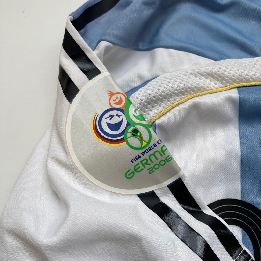 ウェア aregentina adidas 2006 messi game shirt
