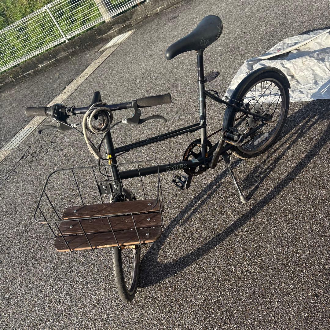 BRUNO ブルーノ MIXTE 20インチ ミニベロ 純正カゴ/空気入れ付き