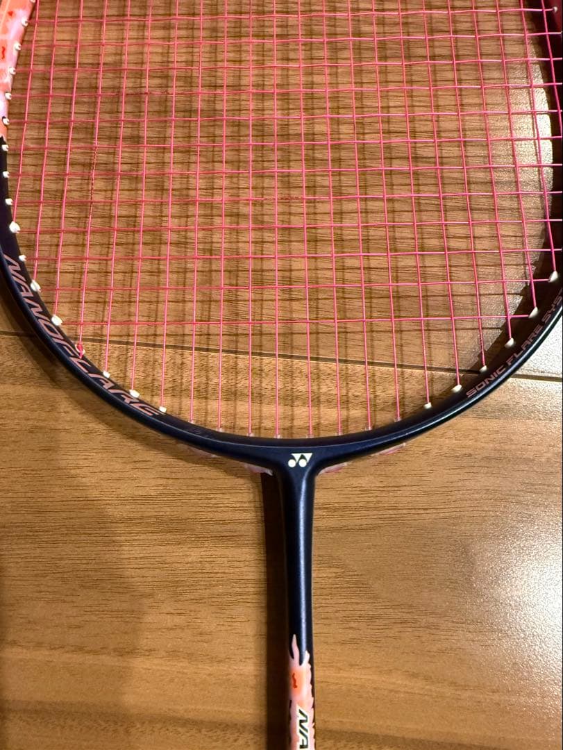 YONEX ヨネックス　ナノフレア 300 バドミントン ラケット　ネイビー