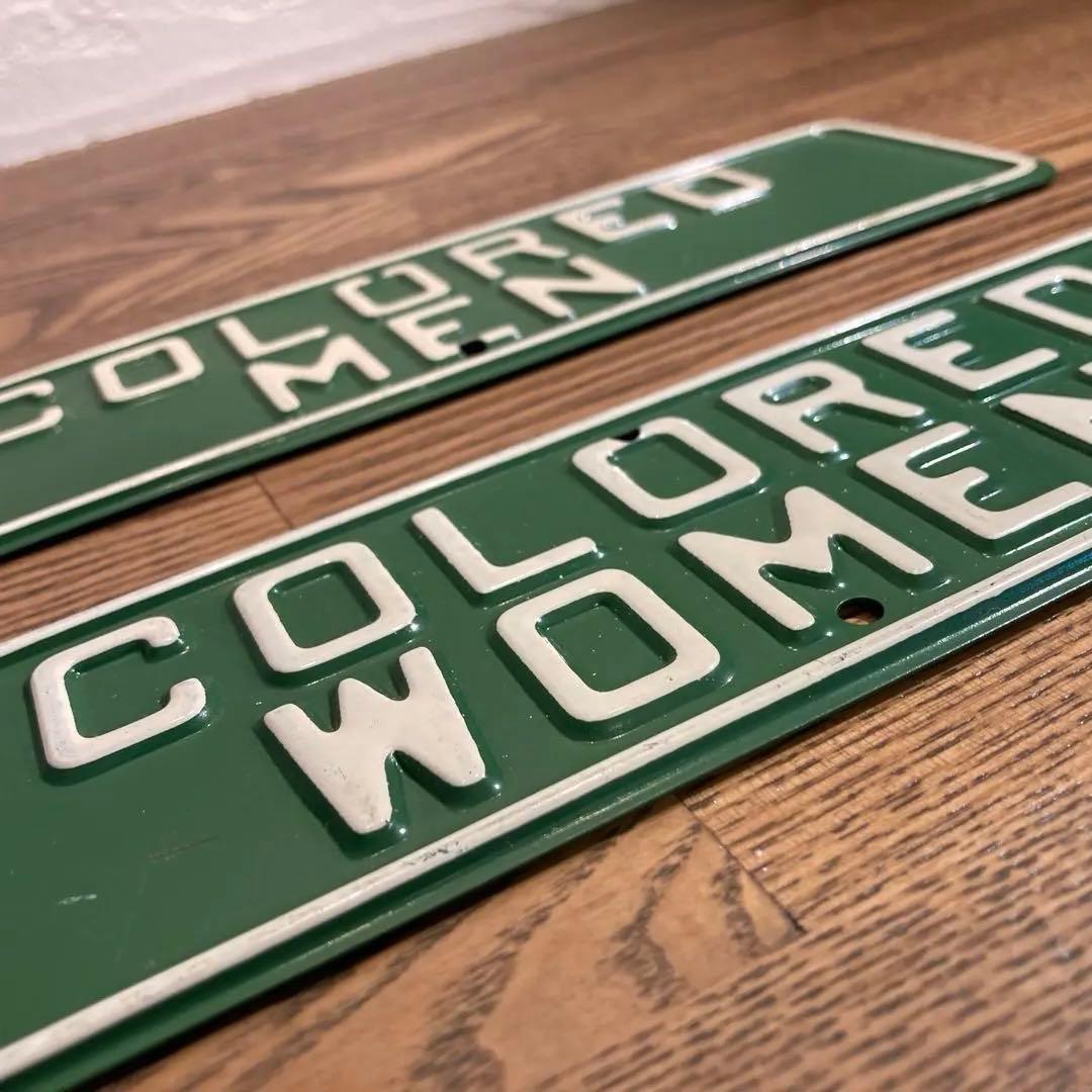 Super rare❗️2vintage l toilet signs