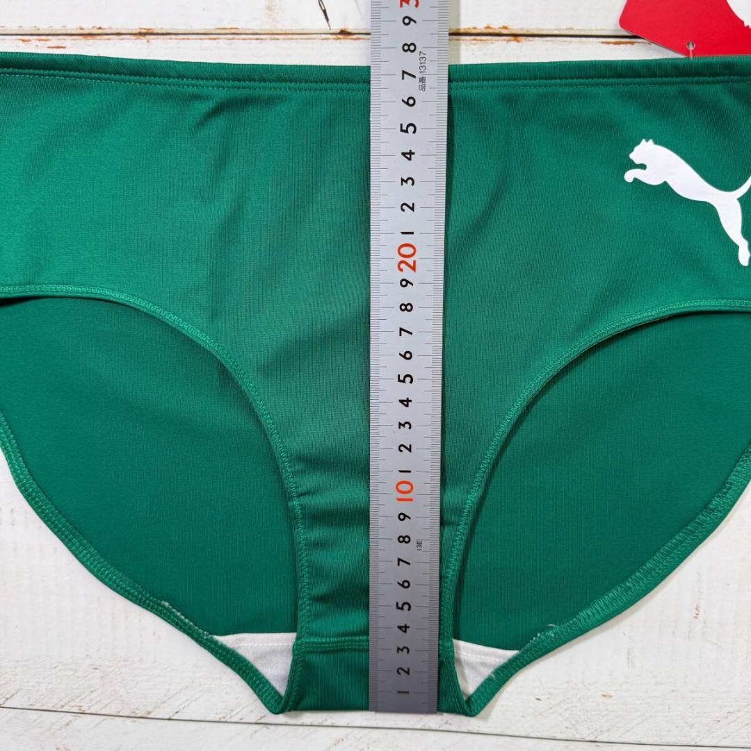 Puma プーマ レーシングブルマ 陸上 ショーツ Green 海外Mサイズ