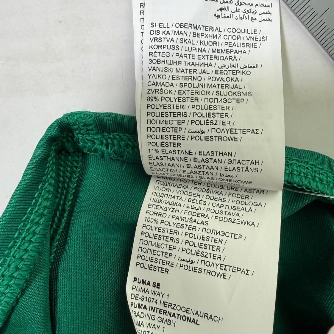 Puma プーマ レーシングブルマ 陸上 ショーツ Green 海外Mサイズ