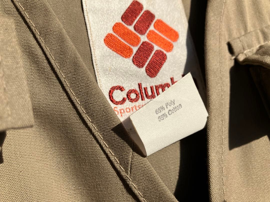 旧ロゴ　コロンビア Columbia フィッシングベスト　ジャケット　レトロ