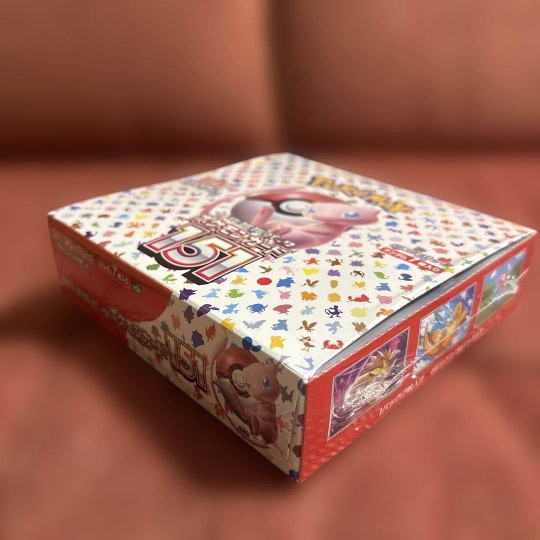 ポケモンカード151 シュリンク付き未開封box ポケモンセンターオンライン