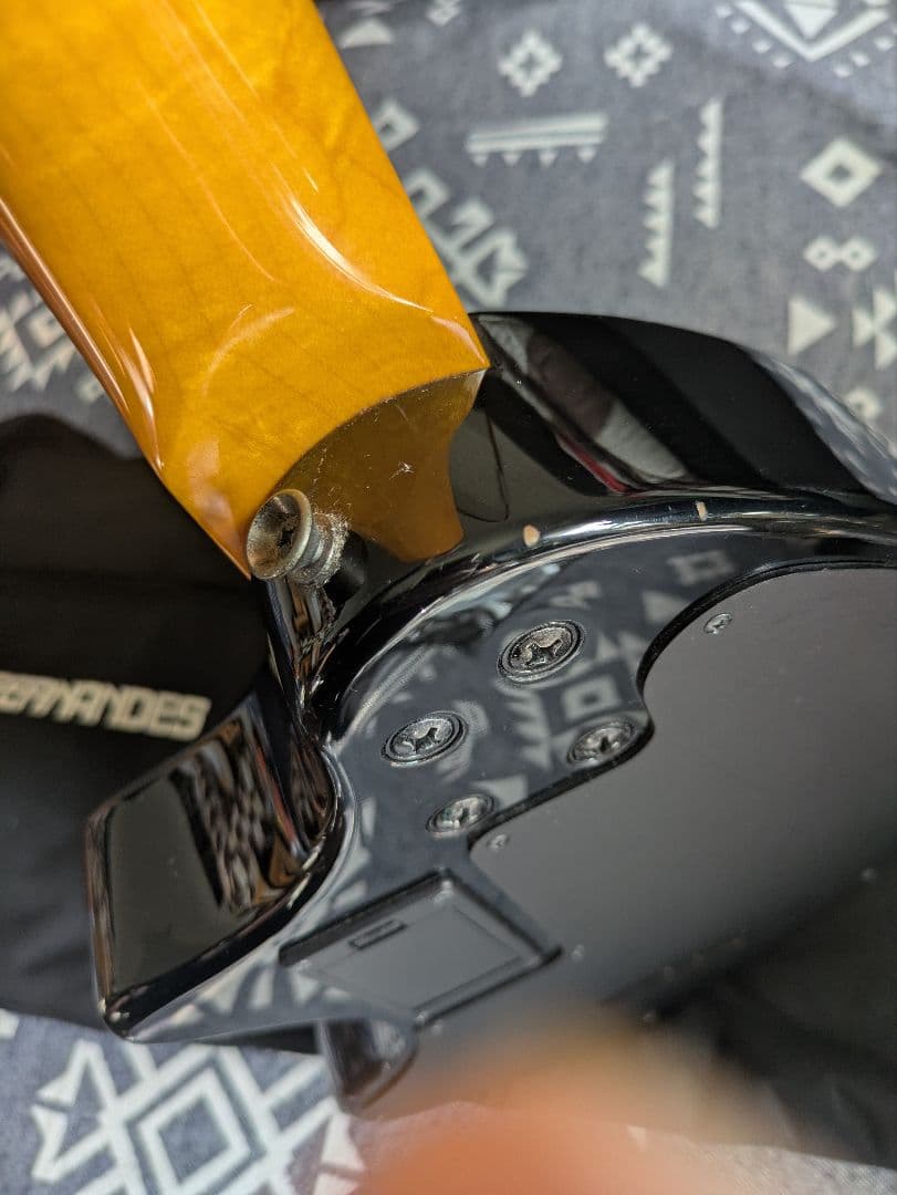 FERNANDES エレキギター サンバースト　ZO-3 専用ケース付き