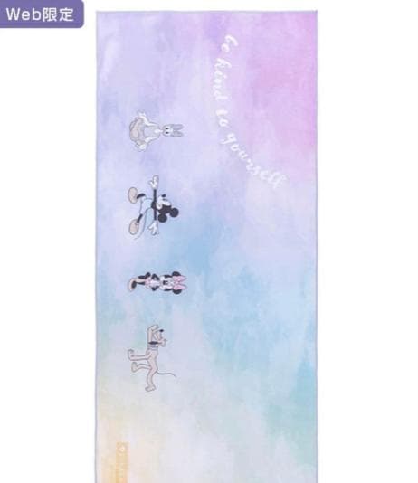 【SUKALA】プリントヨギラグ　ディズニー　web限定　ヨガラグ新品 ajt