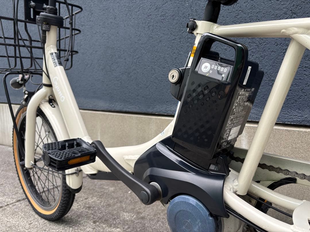 Gyutto 電動アシスト自転車 チャイルドシート・雨避けカバー付き
