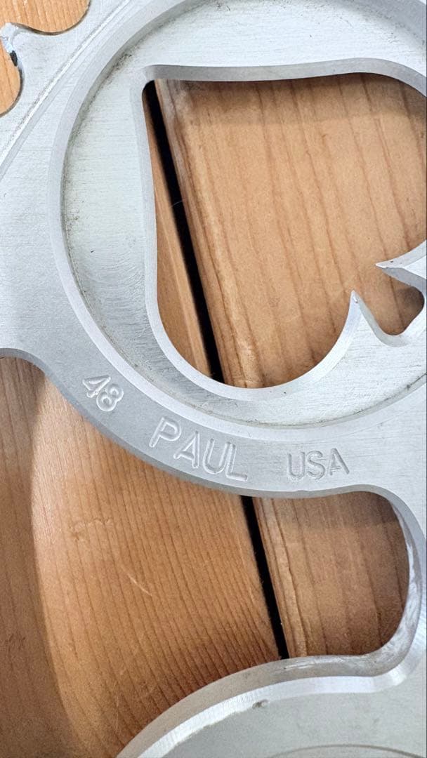 パーツ PAUL ROAD CRANK \" FLUSH\" Paul 165