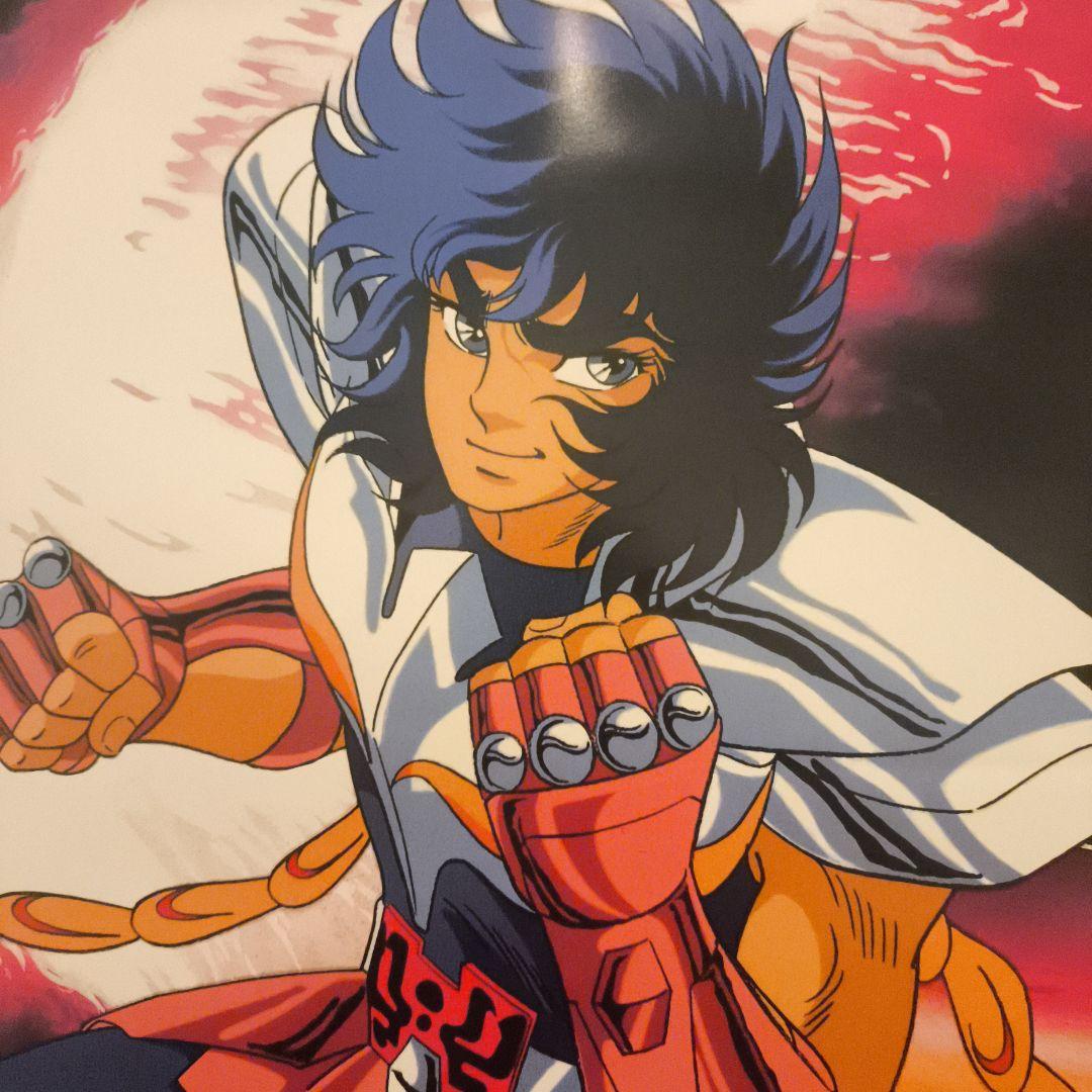 聖闘士星矢　フェニックス一輝　非売品　当時物　ポスター