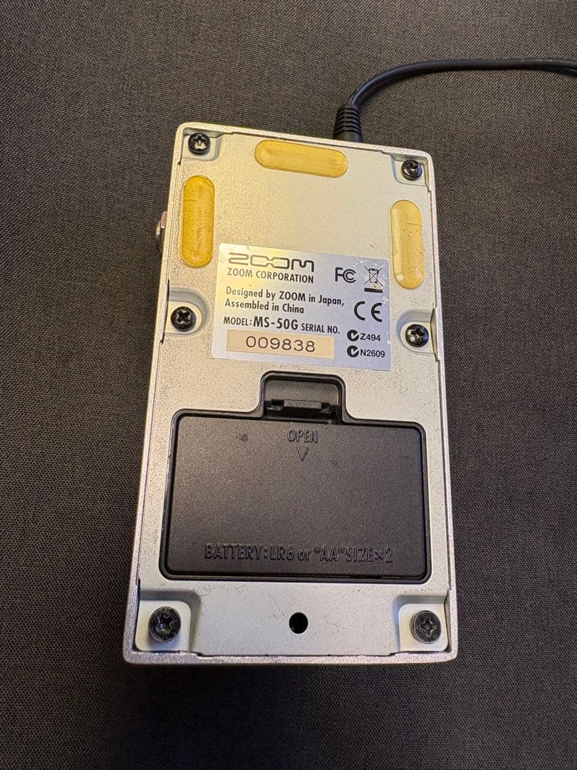 【ZOOM MS-50G】マルチストンプ Ver3.10／箱あり／動作確認済