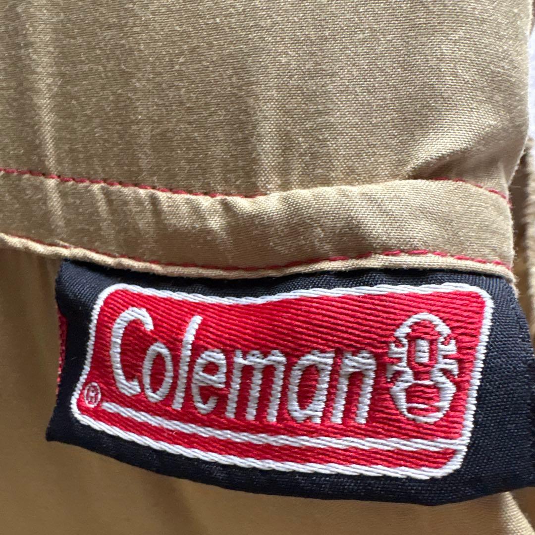 Coleman ベージュ 寝袋 ドローコード付き
