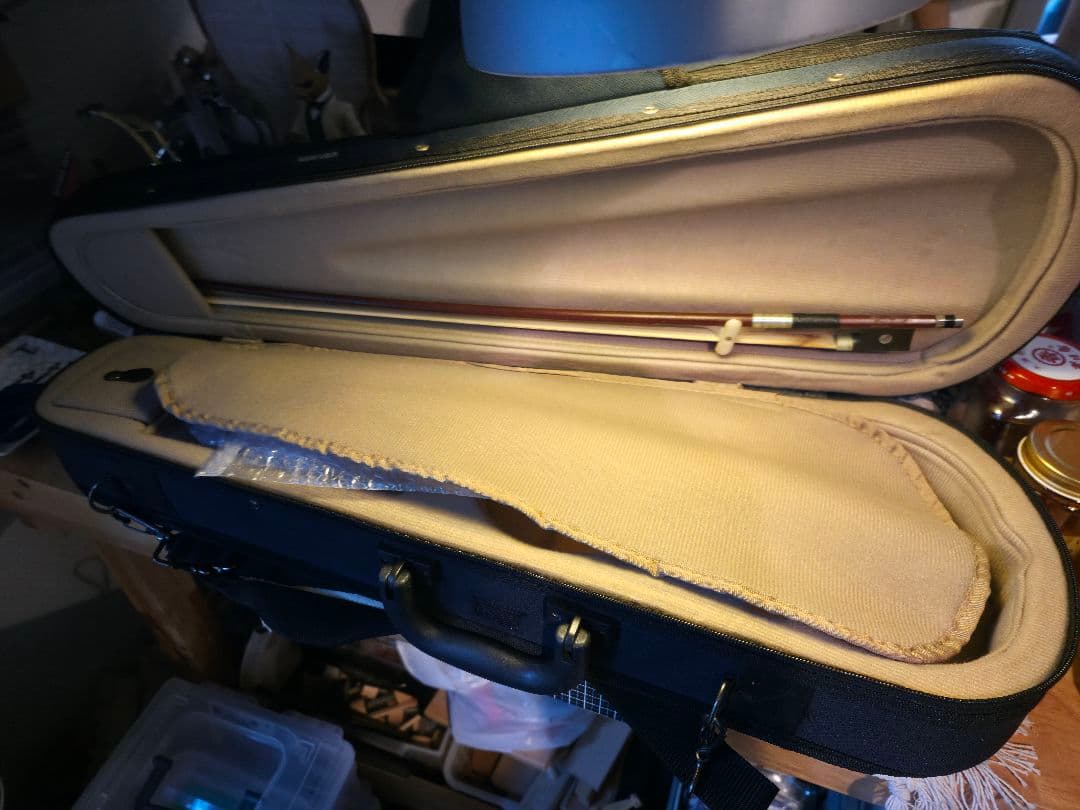【駒&魂柱調整済】suzuki分数バイオリンNo230 1/4 2015