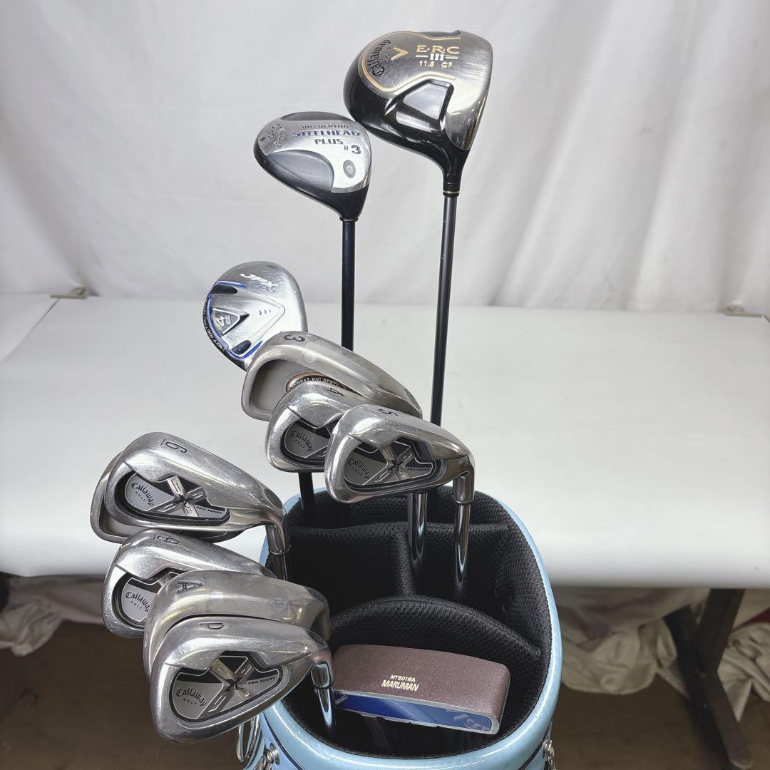【激安‼️】Callaway ゴルフクラブセット 男性右利 キャディバッグ付き