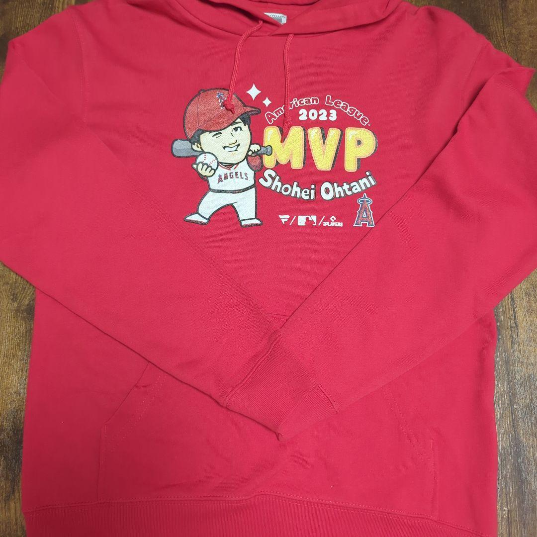 【新品】大谷翔平選手 アメリカン・リーグ MVP受賞記念パーカー Ｌ
