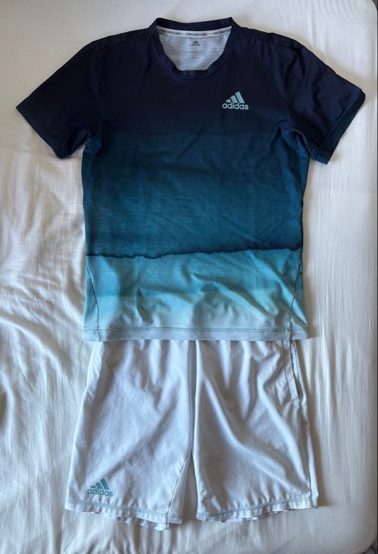 adidasテニスウェアセットアップ　サイズM ズベレフ 全豪オープン