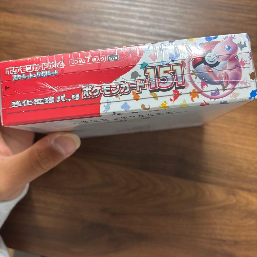 【福】ポケモンカード 151 シュリンク付き　凹みあり