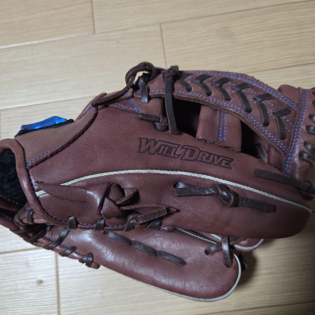 Mizuno Wild Drive 軟式グローブ ブラウン