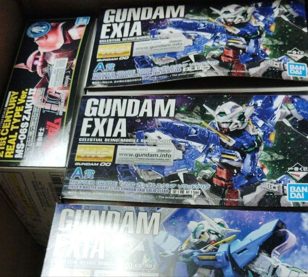 GUNDAM MGモデルキットセット