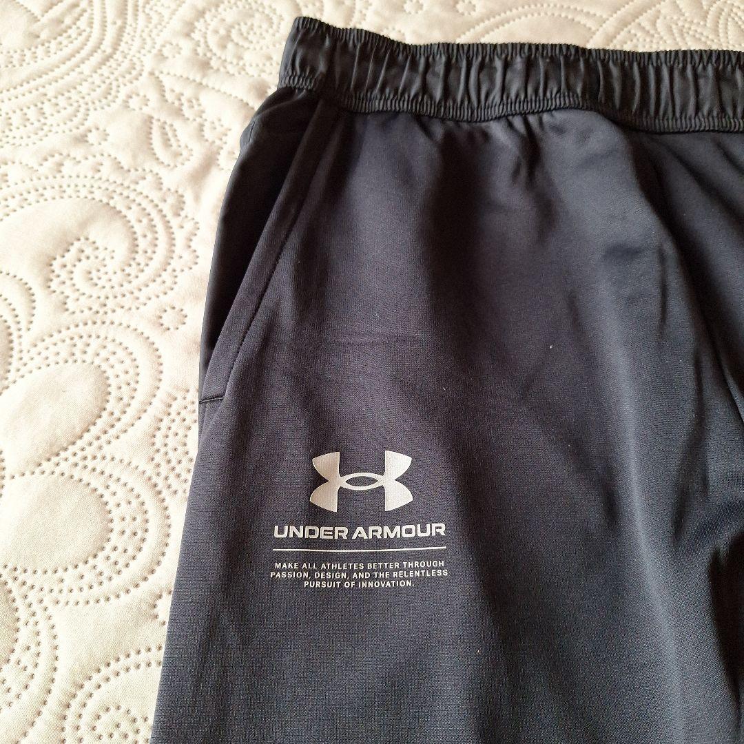 Under Armour ジャージ上下セット ブラック. XL XXL