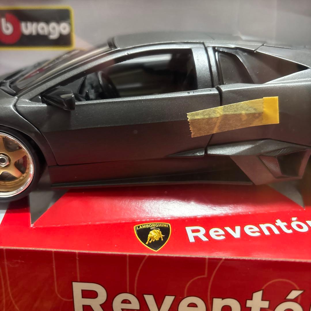 burago ランボルギーニ　レヴェントン　メタリックグレー　ミニカー