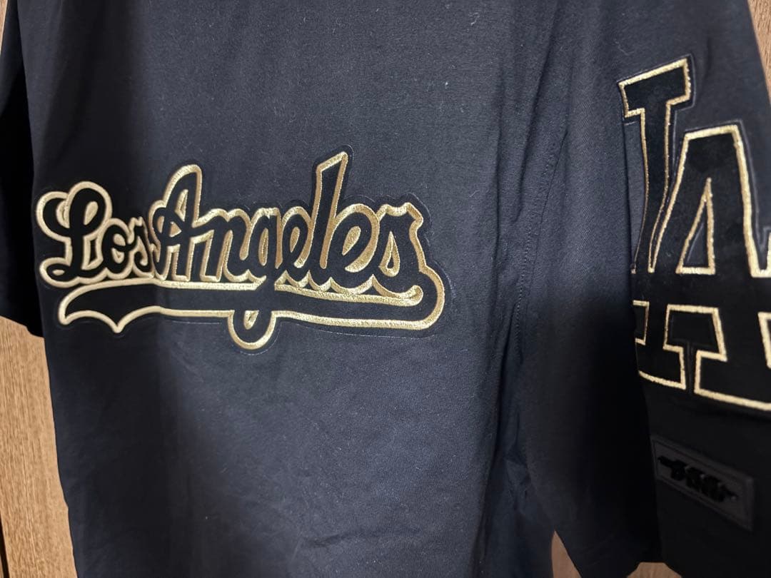 MLB ドジャース Tシャツ 2100 プロスタンダード ブラック