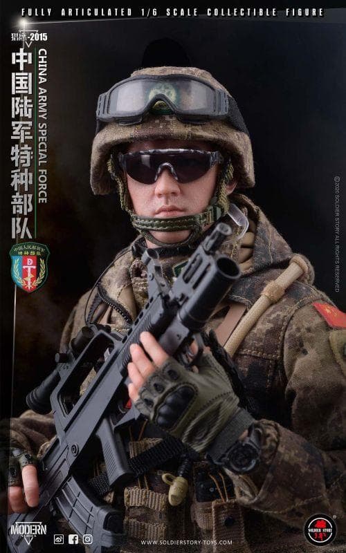1/6 中国人民解放軍 陸軍特殊部隊 ”ファルコン 2015” （SS119）