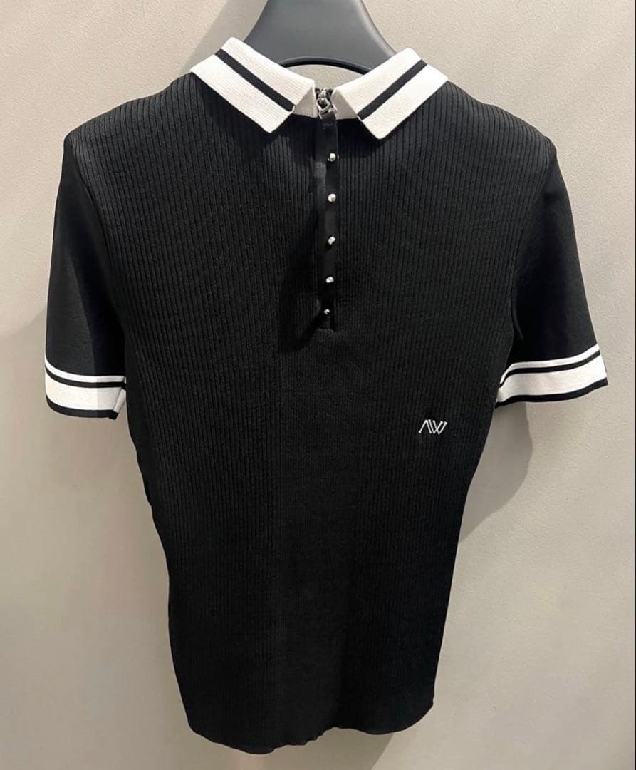 ☆ANEW GOLF☆COLLAR CORDUROY SHORT SWEATER