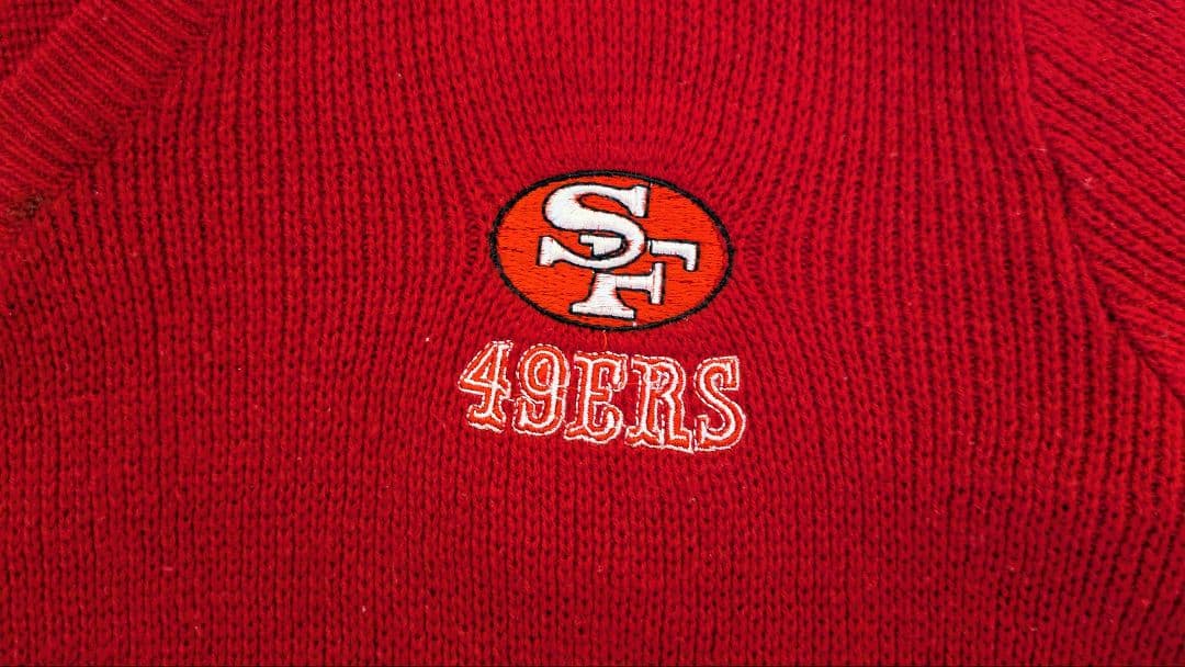 サンフランシスコ 49ers ニットセーター レア 49ers NFL
