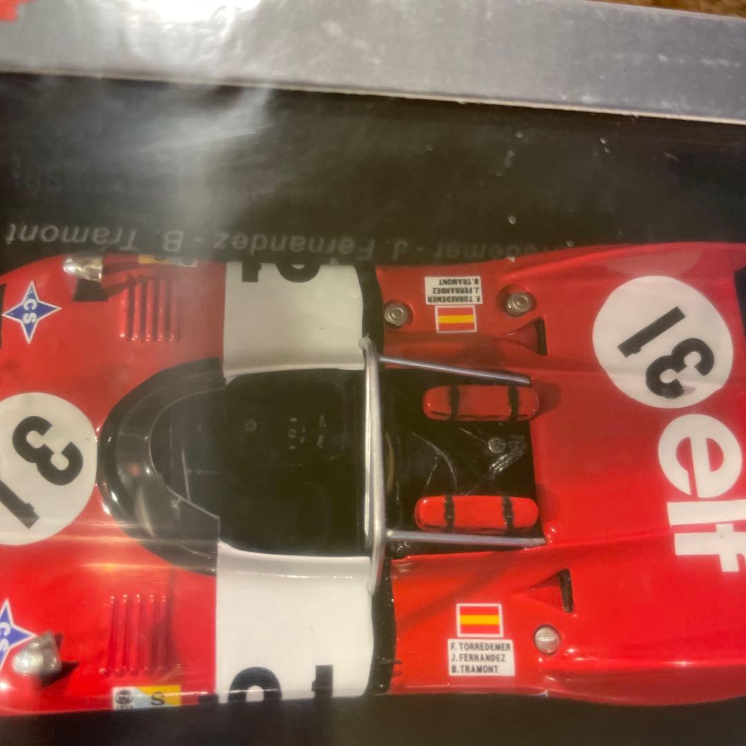 絶版　1/43 スパーク　ポルシェ　908/03 ルマン24時間　1974