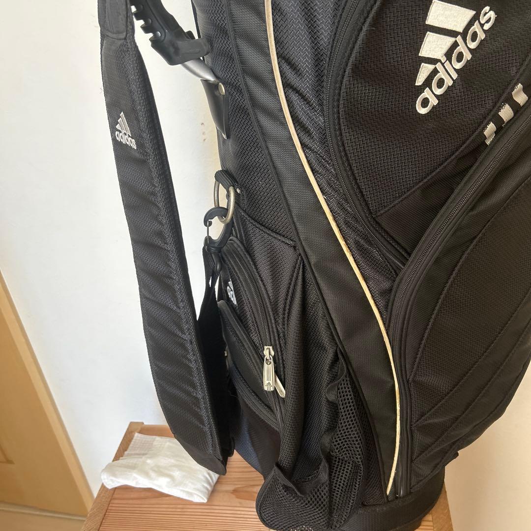 adidas キャディバッグ 黒