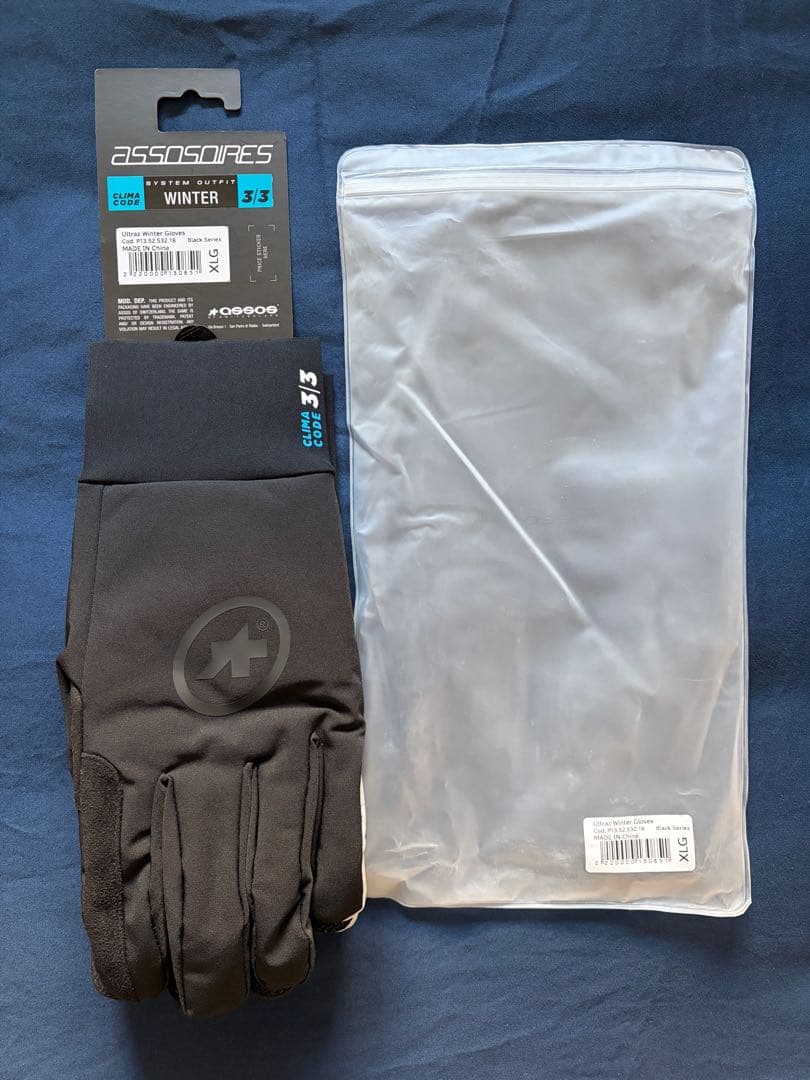 g*n様 【新品未使用】ASSOS Ultraz Winter Gloves X