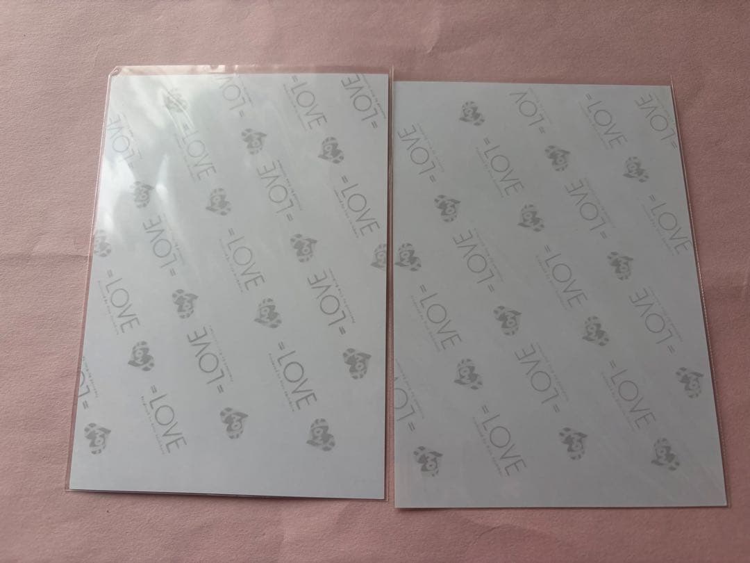 ＝LOVE イコラブ 大場花菜 直筆2枚セット