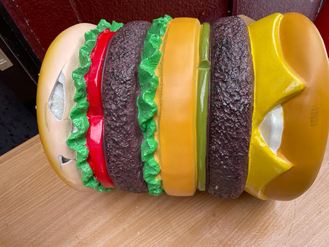 ハンバーガー　椅子　アメリカン　雑貨　インテリア　ガレージ　スツール
