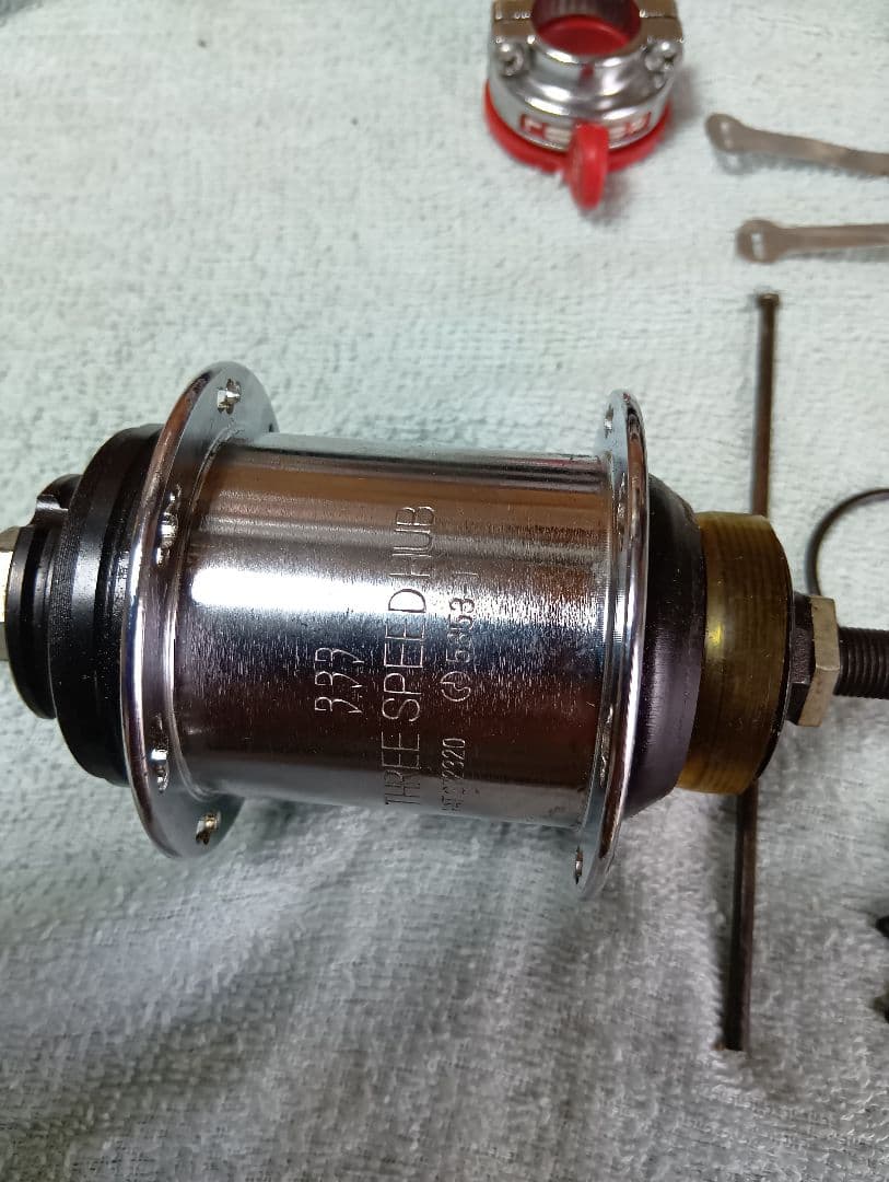 SHIMANO　3スピードハブ　333　ビンテージ
