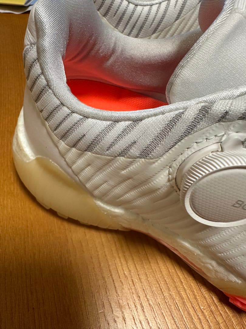 adidas BOOST ホワイト ゴルフシューズ24.5cm