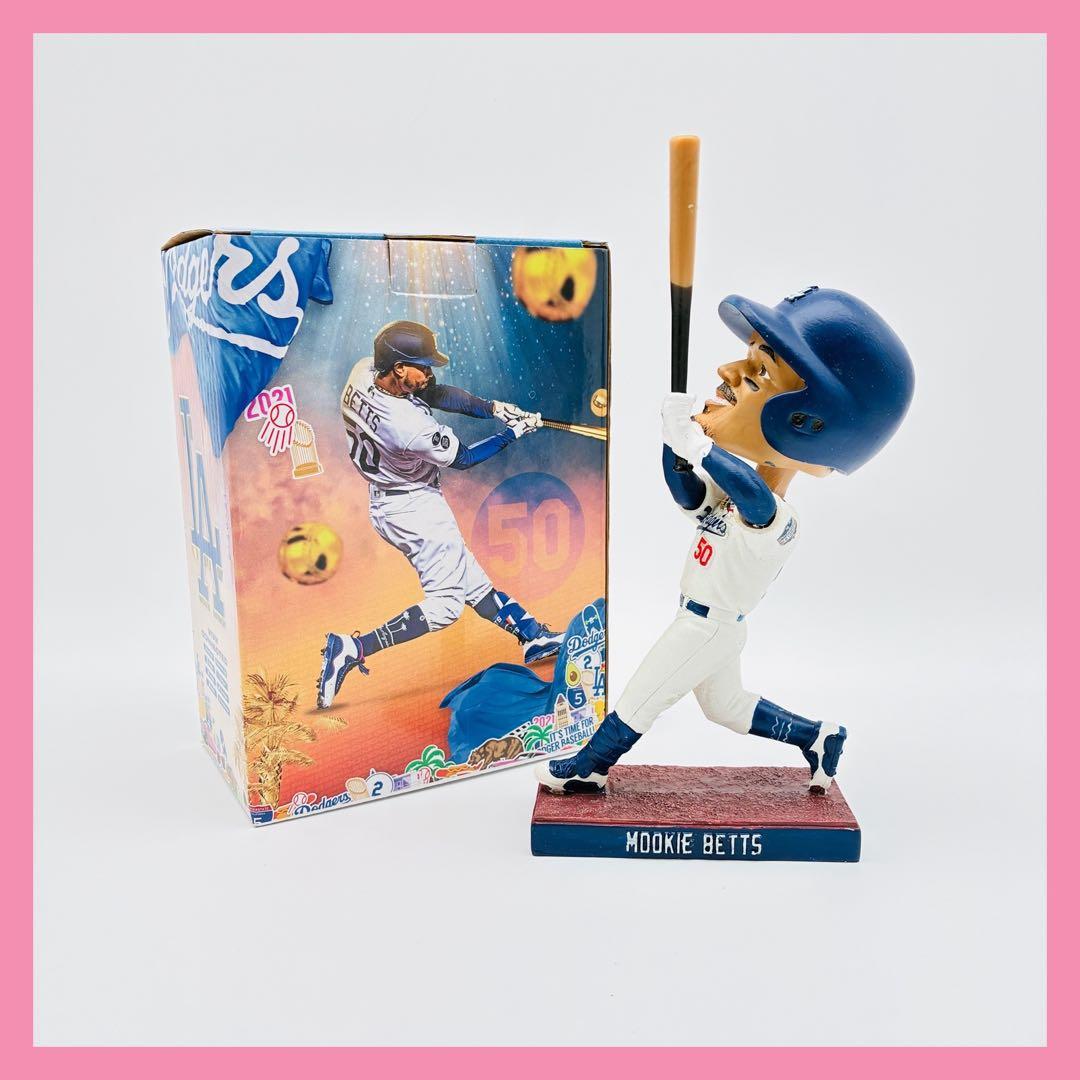 【レア・非売品】ムーキーベッツ ボブルヘッド ドジャース ワールドシリーズ優勝