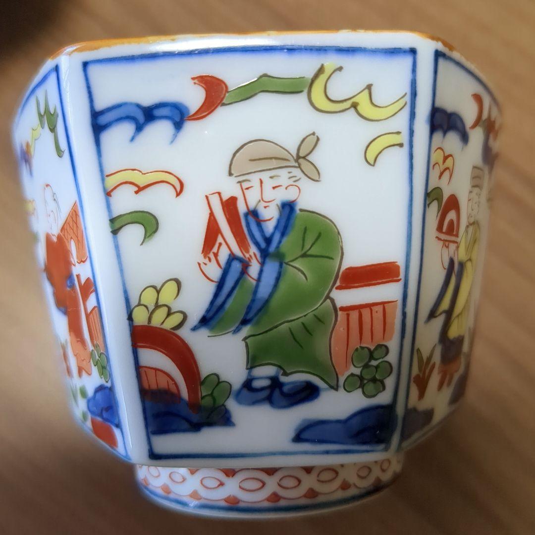 有田焼　賞美堂其泉窯 六角小鉢揃