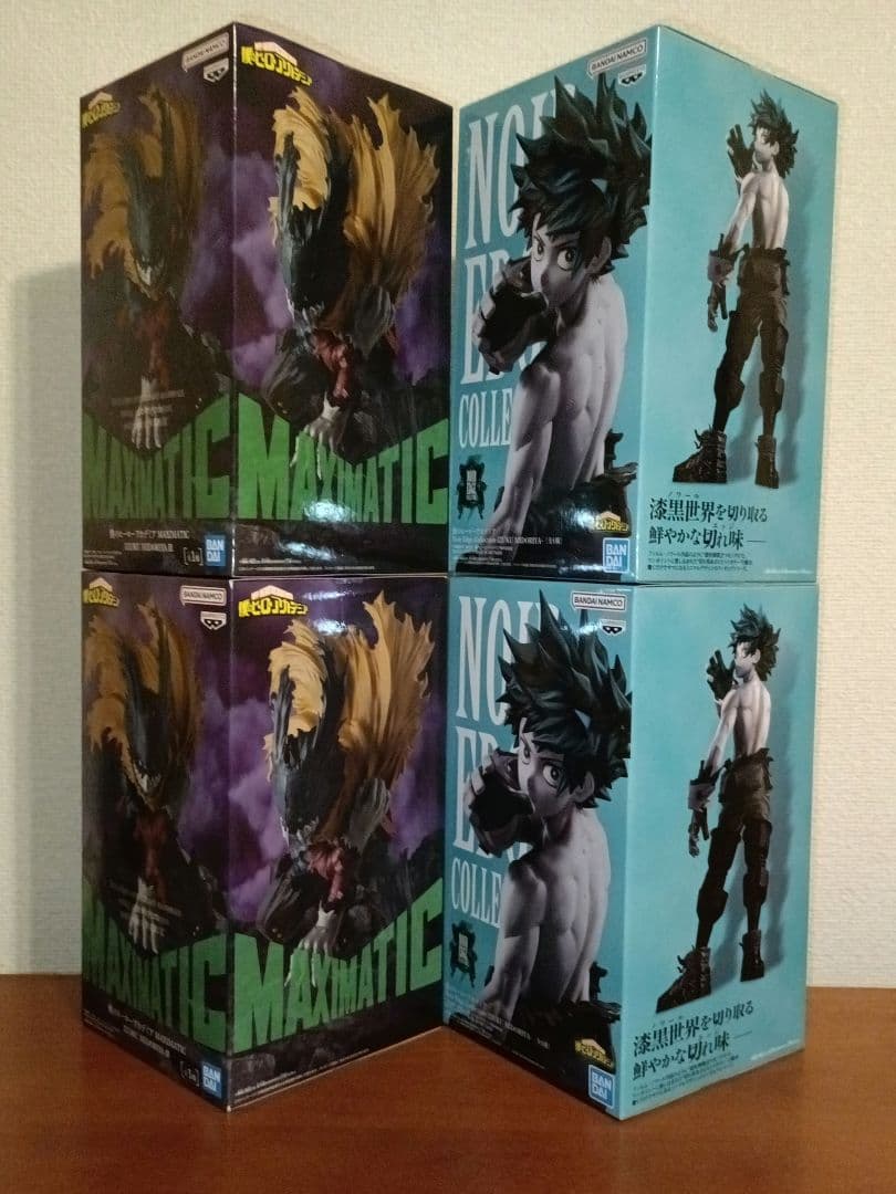 【4体セット】ヒロアカ 黒デク デク フィギュア まとめ売り
