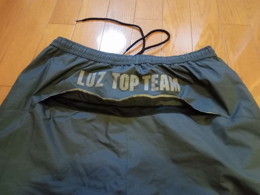 ルースイソンブラ　LTT　トップチーム　防水パンツ　メンズL　濃グレー　美品