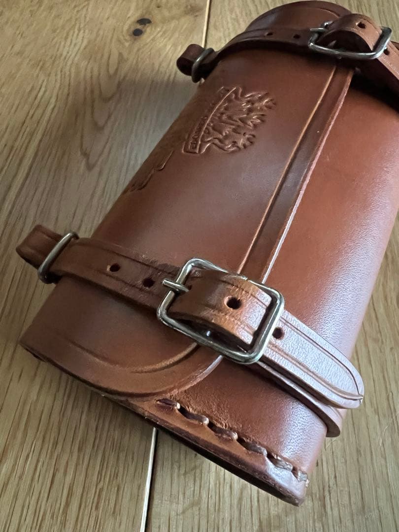 EDOARDO BIANCHI ビアンキ サドルバッグ 未使用保管品 イタリア製