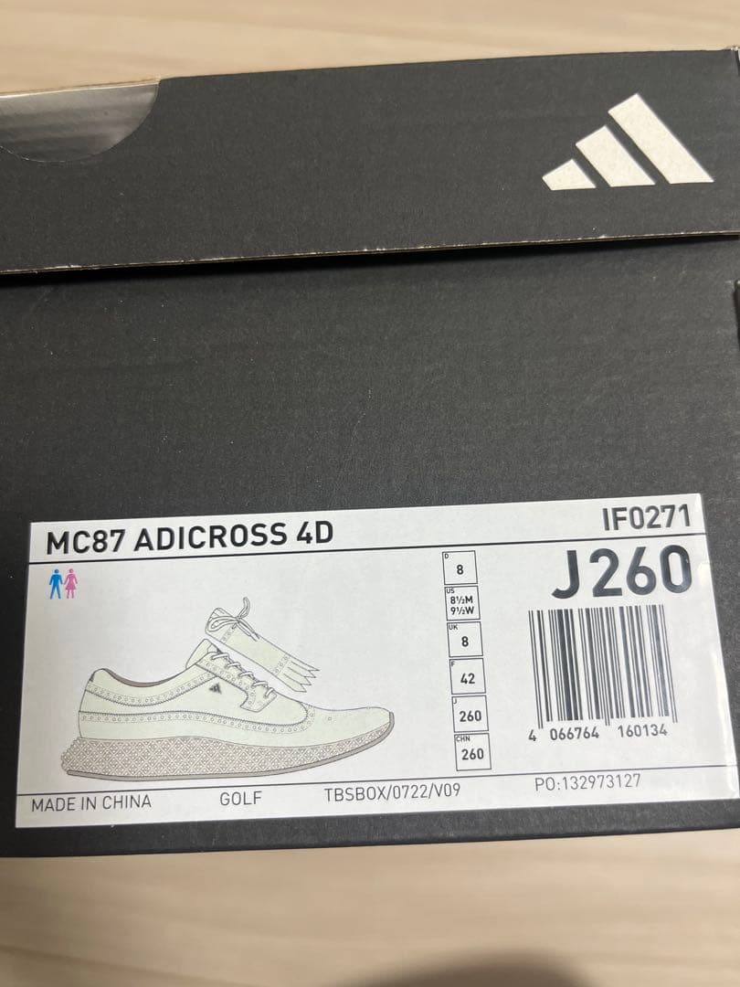MC87 アディダスadidas ADICROSSスパイクレス ゴルフシューズ
