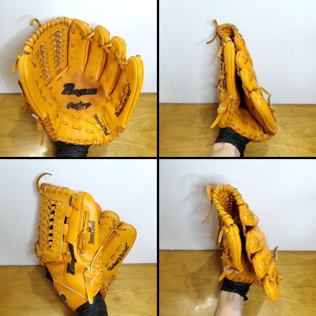 ローリングス プログレス オーバルRラベル エントリーランク 良品 軟式グローブ