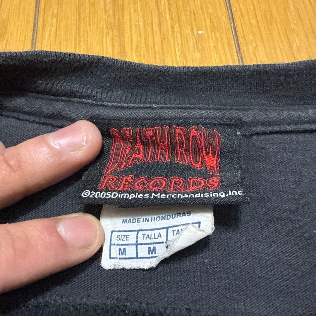 DEATH ROW RECORDS Tシャツ Mサイズ 2005年製