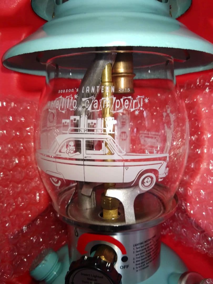 Coleman シーズンズランタン 2015 ターコイズ 限定品 未使用