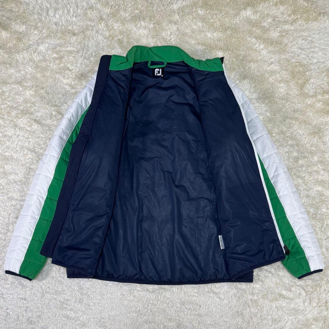 【美品】フットジョイ　中綿　フルジップパデットジャケット　２way　M
