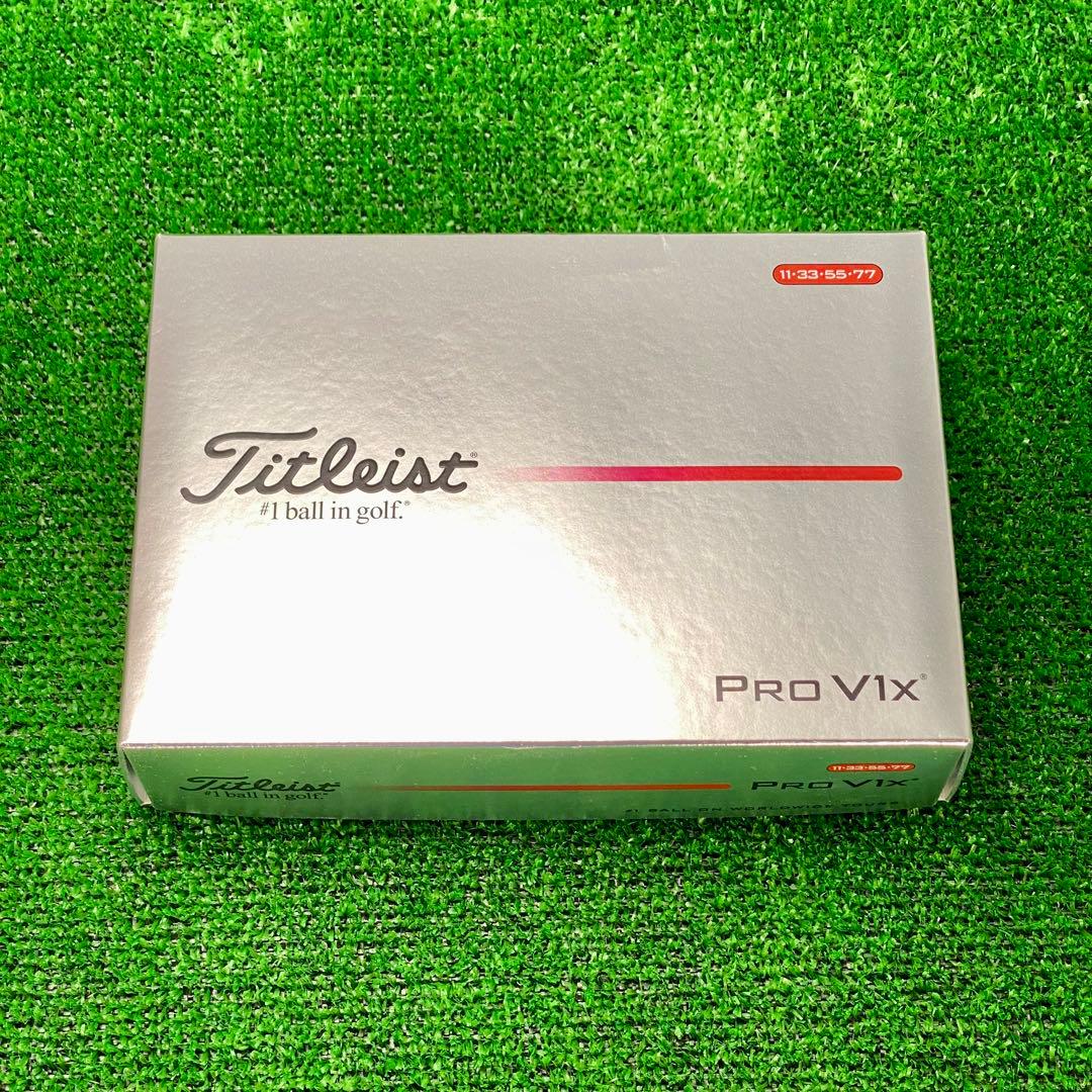 タイトリスト　PRO V1x ダブルナンバー