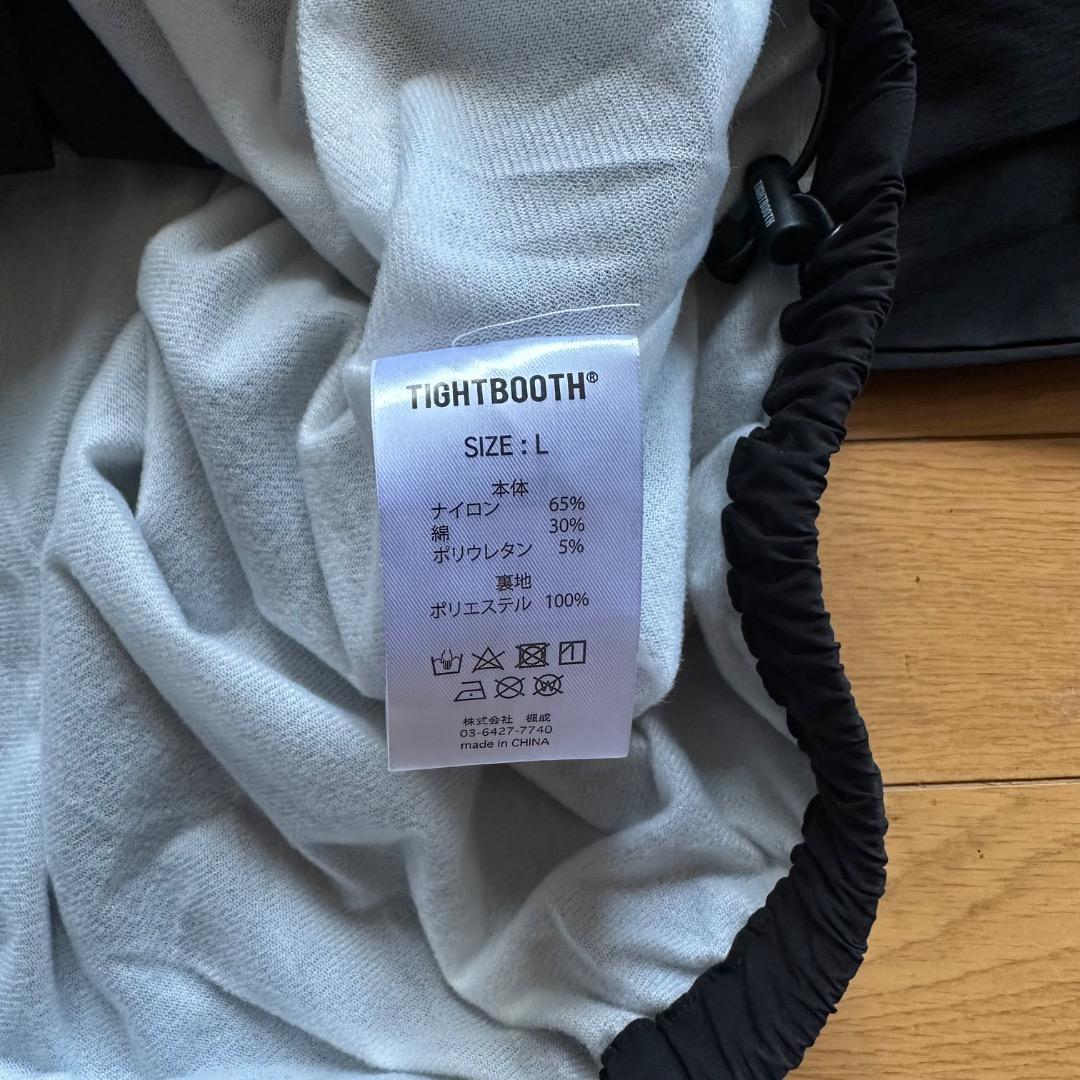メンズウェア TIGHTBOOTHSTRAIGHT UP COACH JKT/ BK / L