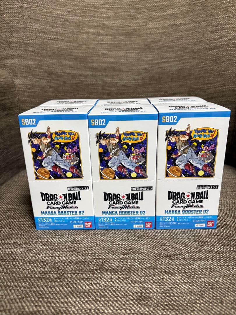 MANGA BOOSTER 02 box 新品未開封品 6BOX